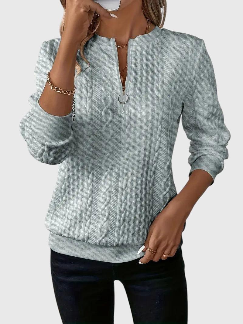 Lucia - Pull À Zip Élégant