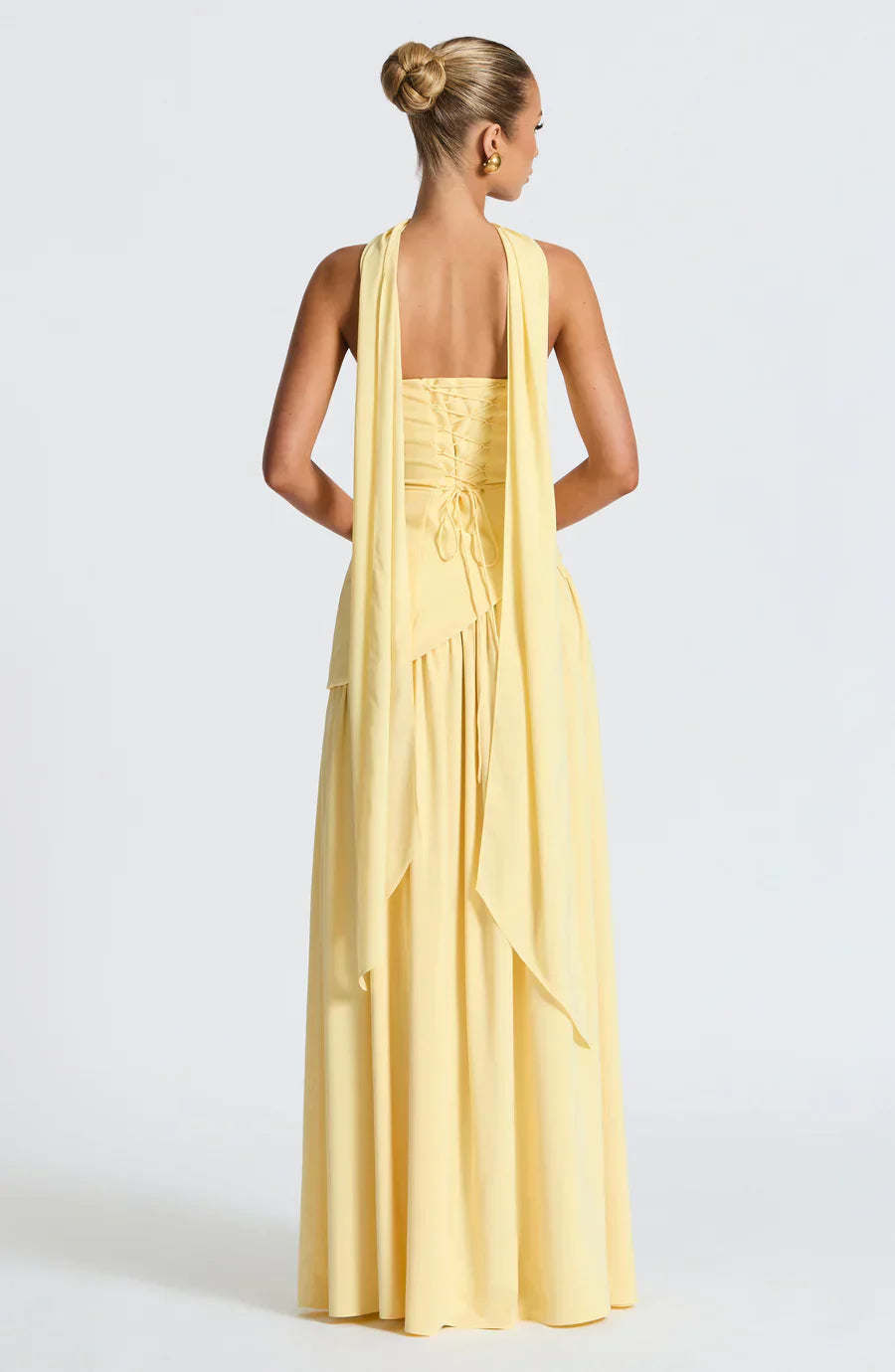 ELSA - ROBE MAXI À FENTE
