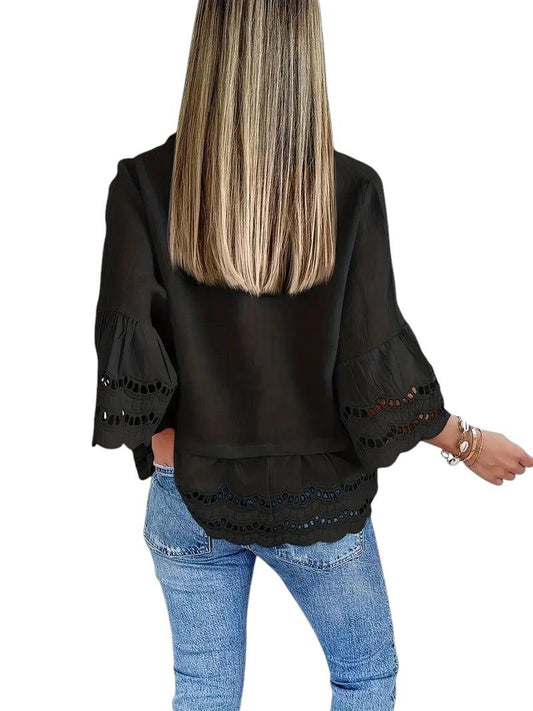 Emily - Blouse Aérée Chic