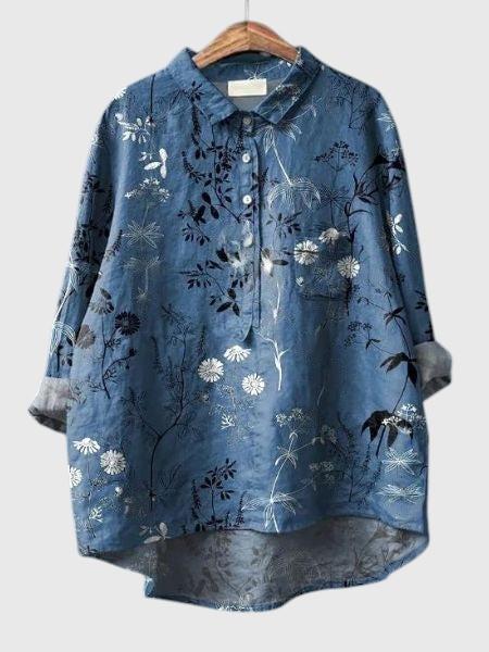 Julia - Blouse Florale Élégante