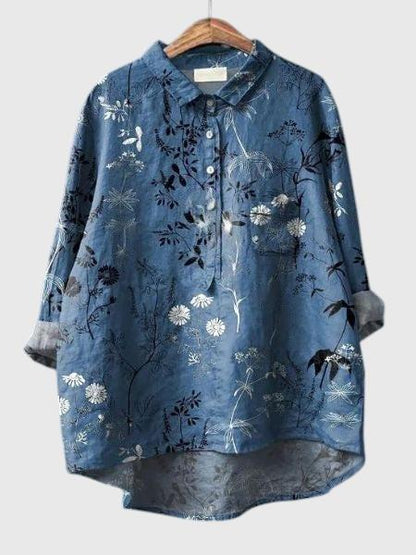 Julia - Blouse Florale Élégante