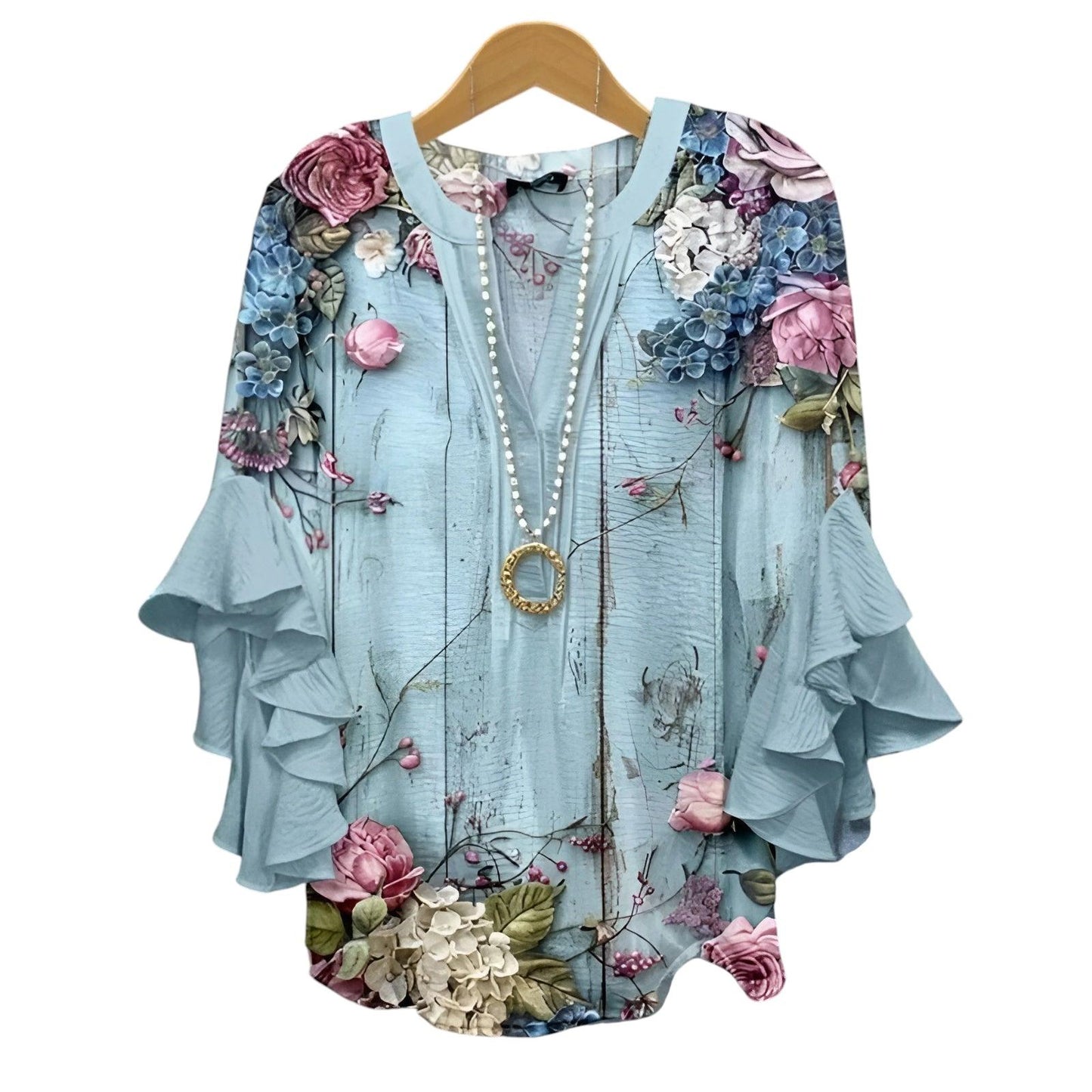 Elisabet - Blouse Estivale Décontractée