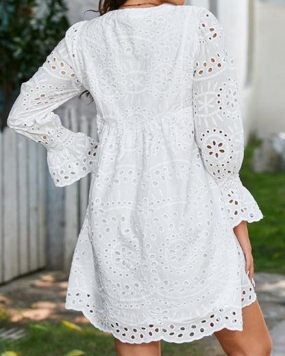 DIANA™ - ROBE COURTE EN DENTELLE