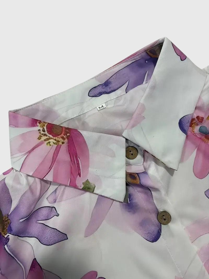 Emiliana - Blouse Florale Élégante