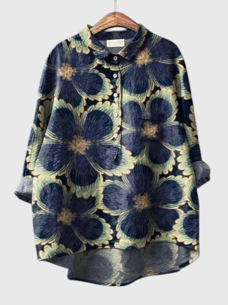Julia - Blouse Florale Élégante