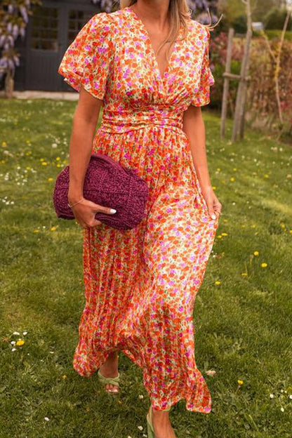Pauline - Robe Florale Romantique