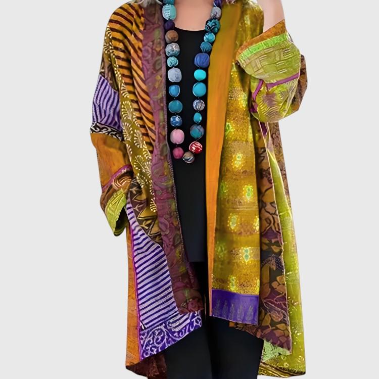 Sofia - Élégant Cardigan Long