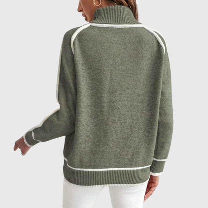 Kaylee - Pull Roulé Élégant