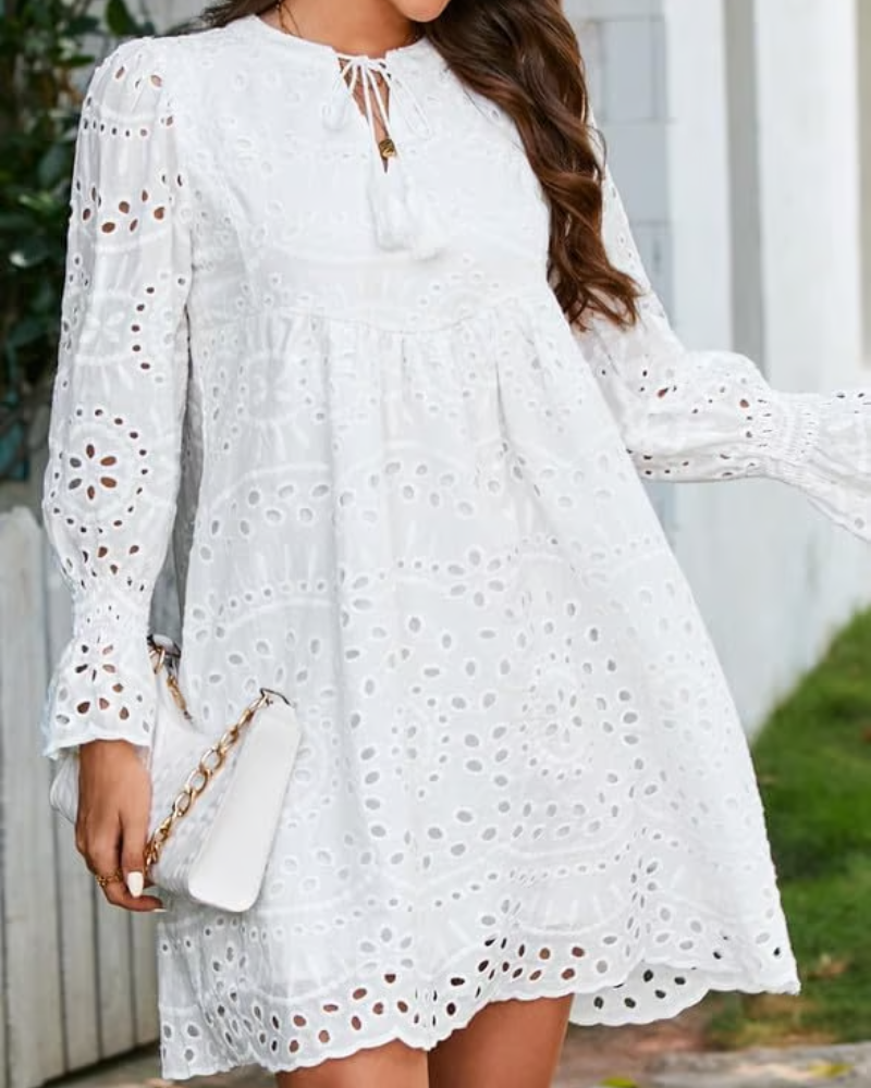 DIANA™ - ROBE COURTE EN DENTELLE