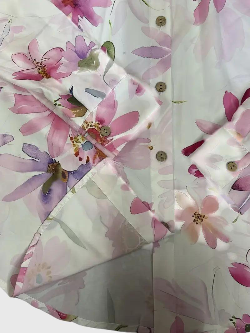 Emiliana - Blouse Florale Élégante