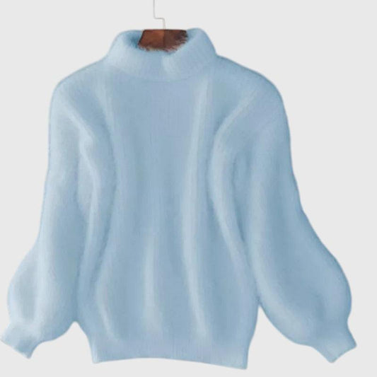 Jessica - Pull Roulé Élégant Froid