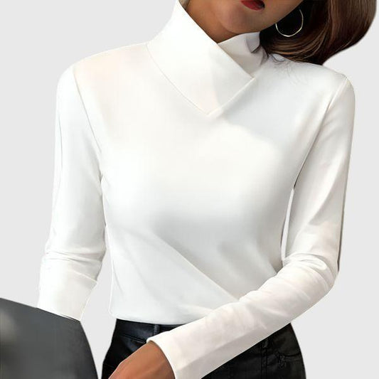 Liora - T-shirt Col Roulé Chic