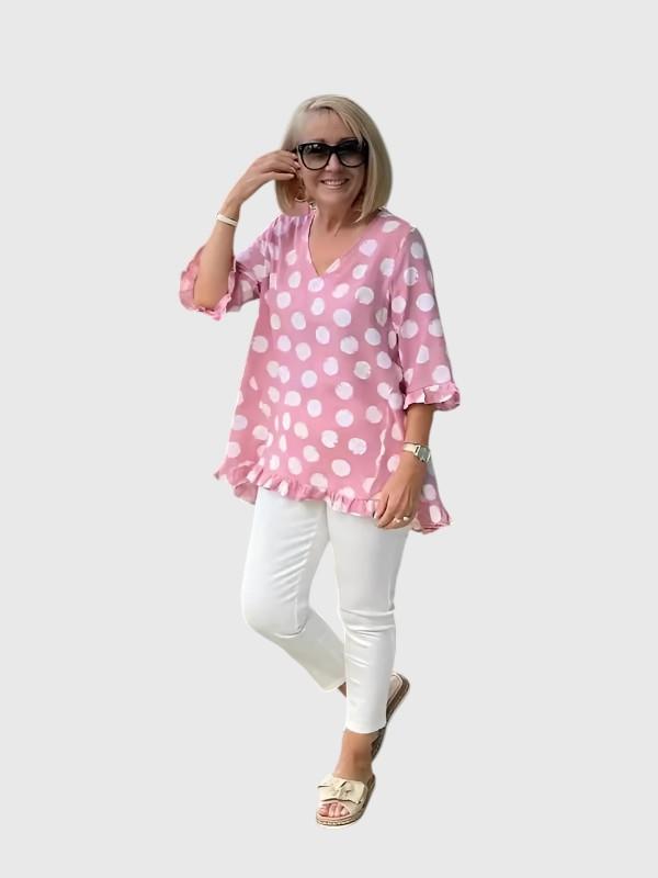 Dulce | Haut Vintage Imprimé