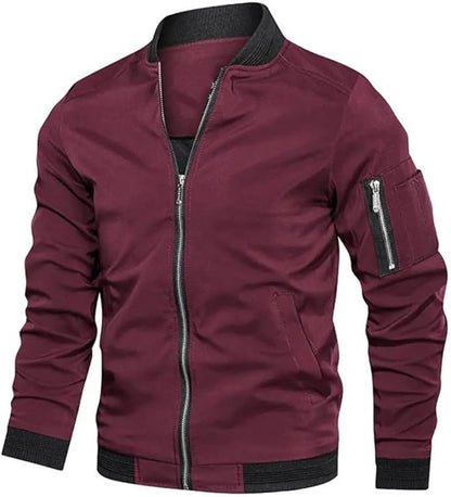 Jules - Veste Bomber Métallisée Élégante