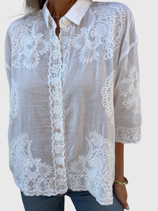 Eva - Blouse Élégante Et Aérée