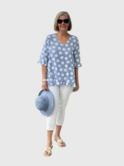 Dulce | Haut Vintage Imprimé