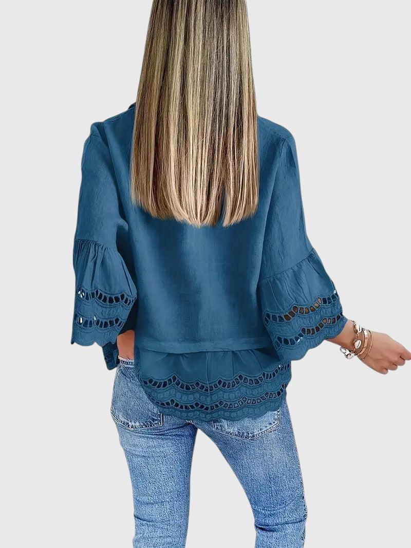 Emily - Blouse Aérée Chic