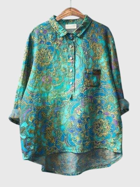 Julia - Blouse Florale Élégante