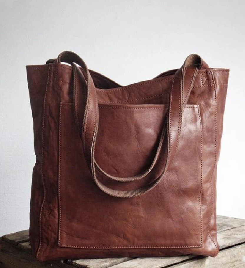 Elysia - Sac Tote en Cuir Classique