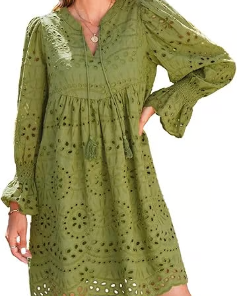 DIANA™ - ROBE COURTE EN DENTELLE