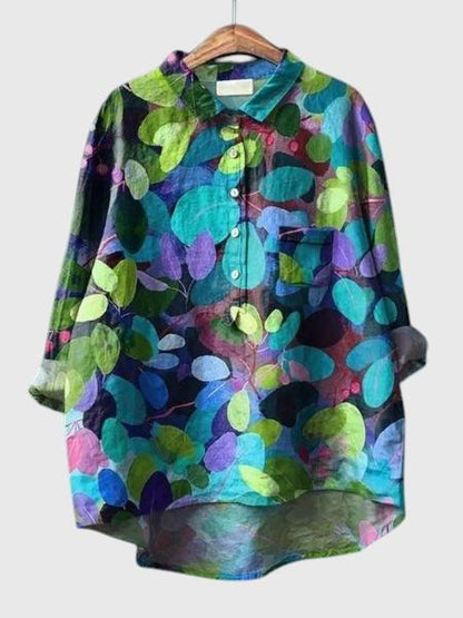 Julia - Blouse Florale Élégante