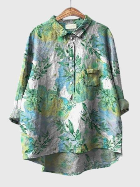 Julia - Blouse Florale Élégante