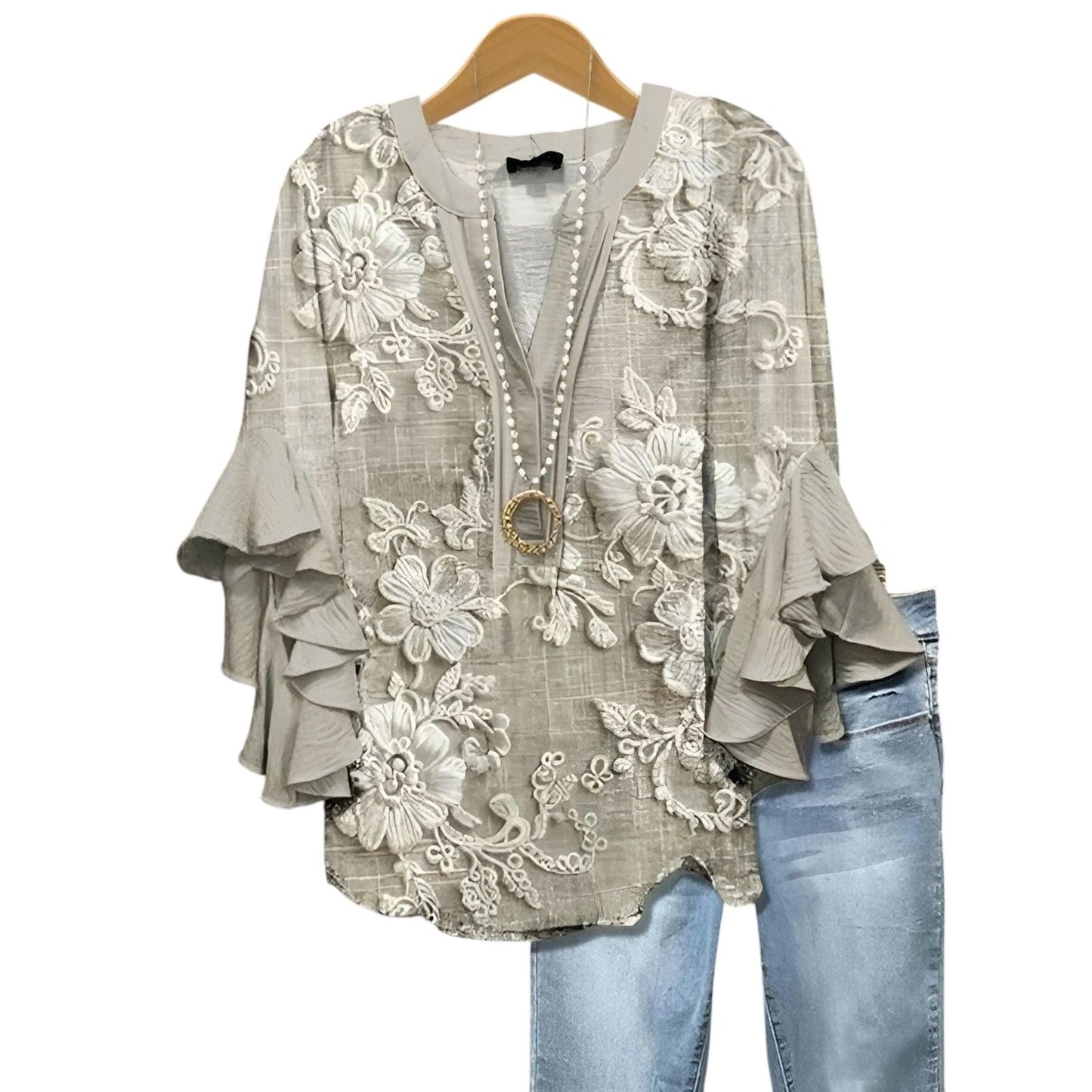 Elisabet - Blouse Estivale Décontractée