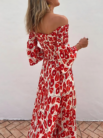 CORINA - ROBE À FLEURS