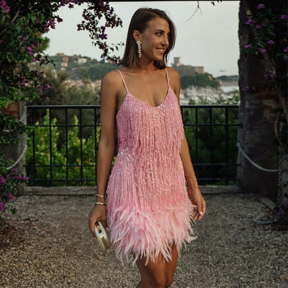 ALENA – ROBE À PAILLETTES