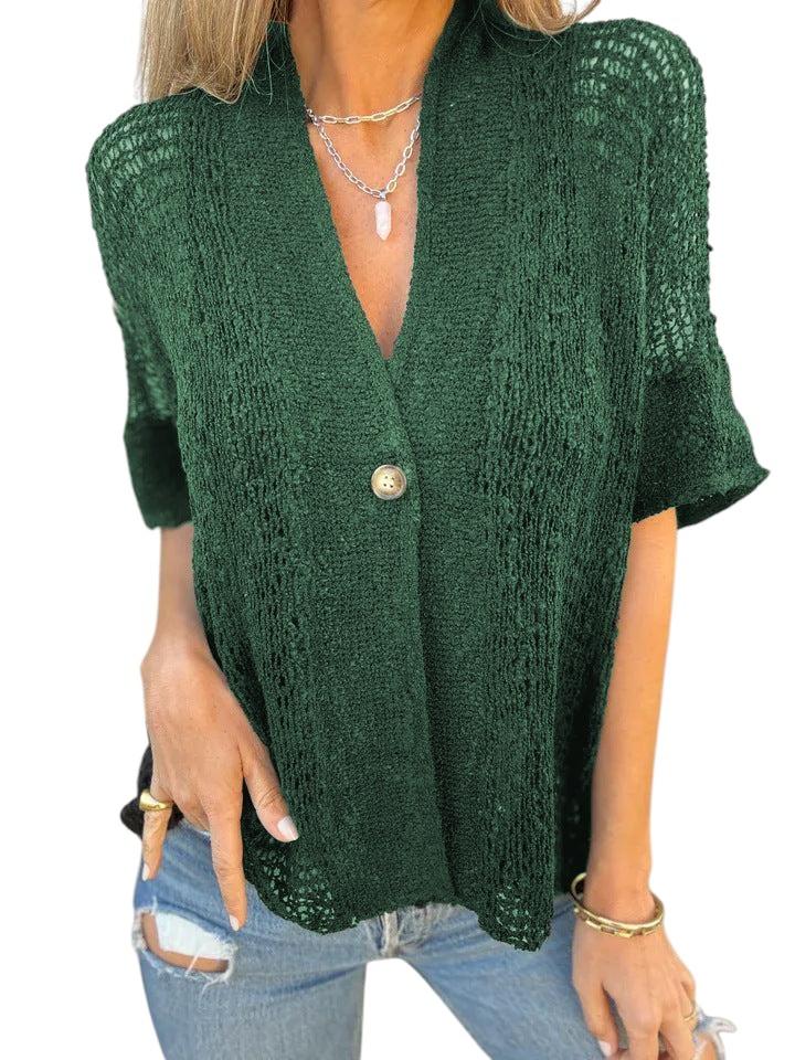 Claire - Gilet Aéré Élégant