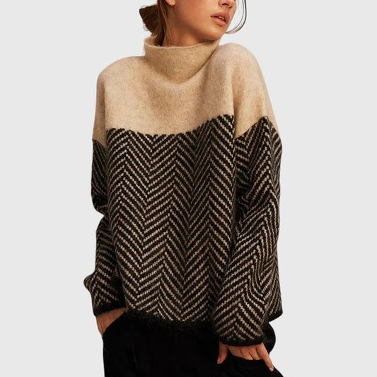 Mira - Pull Torsadé Élégant