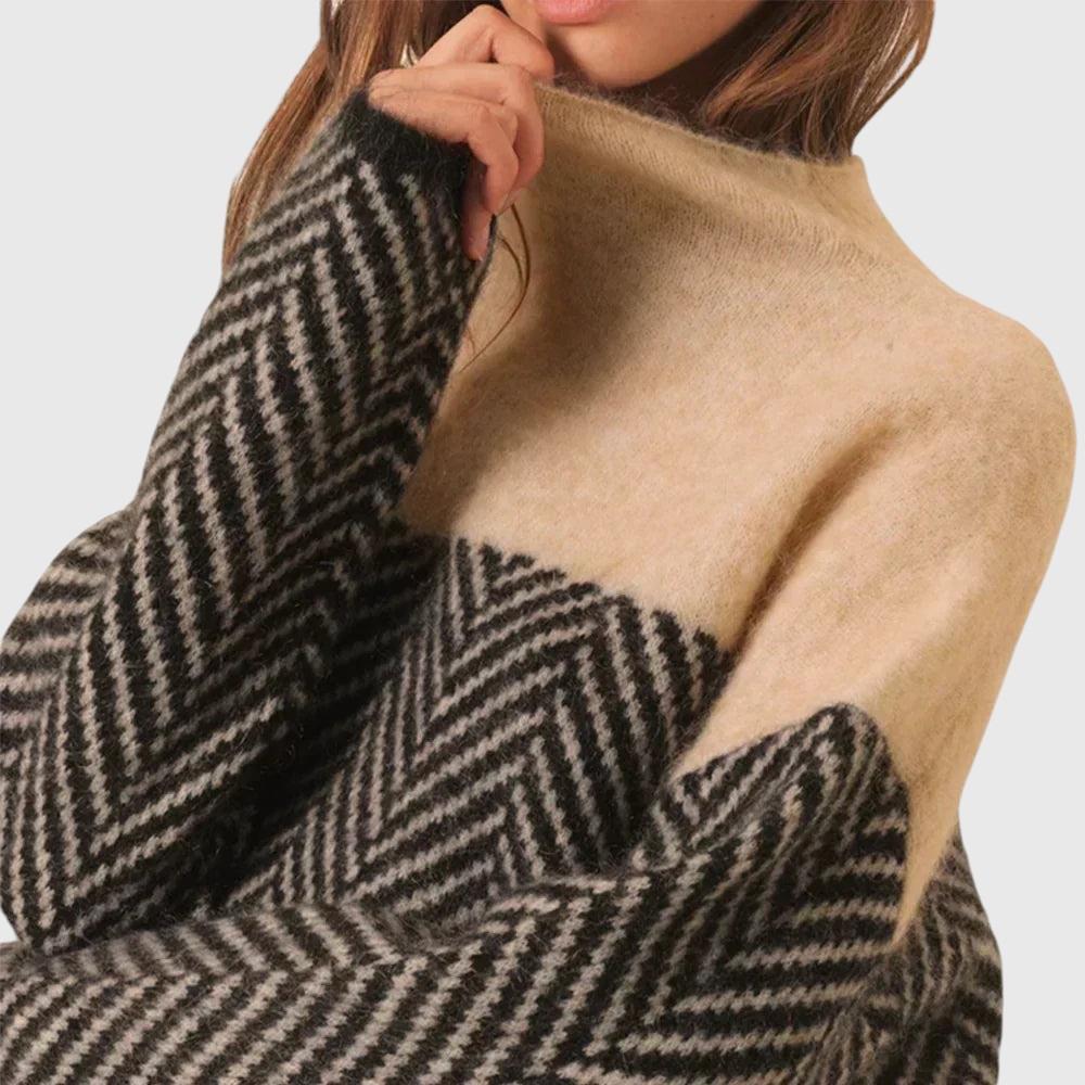 Mira - Pull Torsadé Élégant