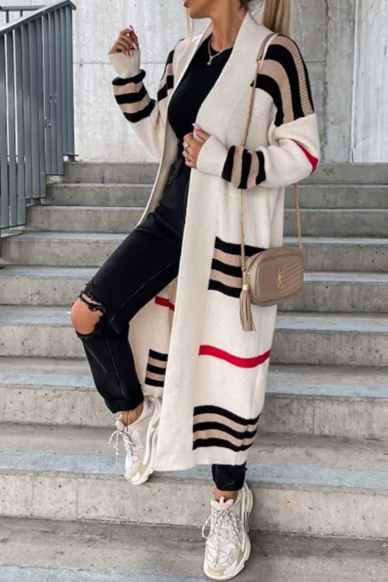Wilma | Cardigan Long Élégant