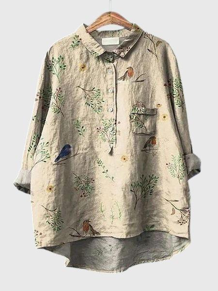 Julia - Blouse Florale Élégante