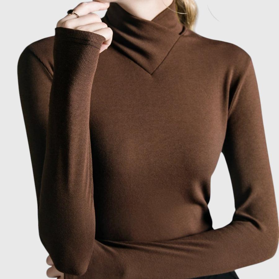 Julia - Confortable Pull Roulé