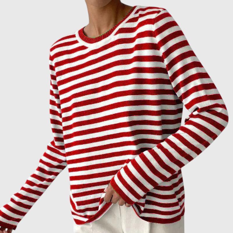 Nicole - Pull Rayé Chic