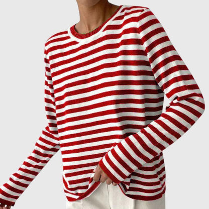 Nicole - Pull Rayé Chic