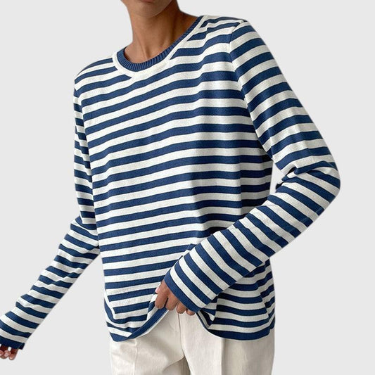 Nicole - Pull Rayé Chic