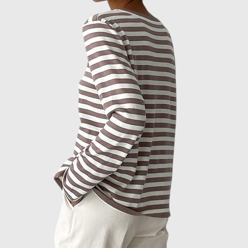 Nicole - Pull Rayé Chic
