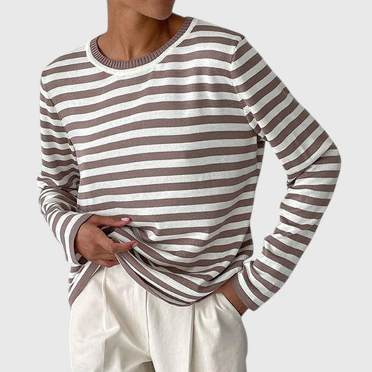 Nicole - Pull Rayé Chic