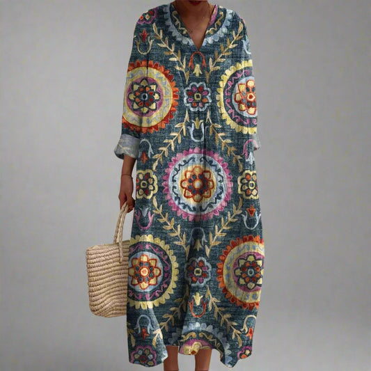 Maxine™ | Robe Géométrique Élégante