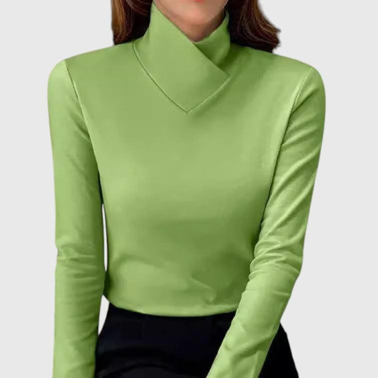 Liora - T-shirt Col Roulé Chic