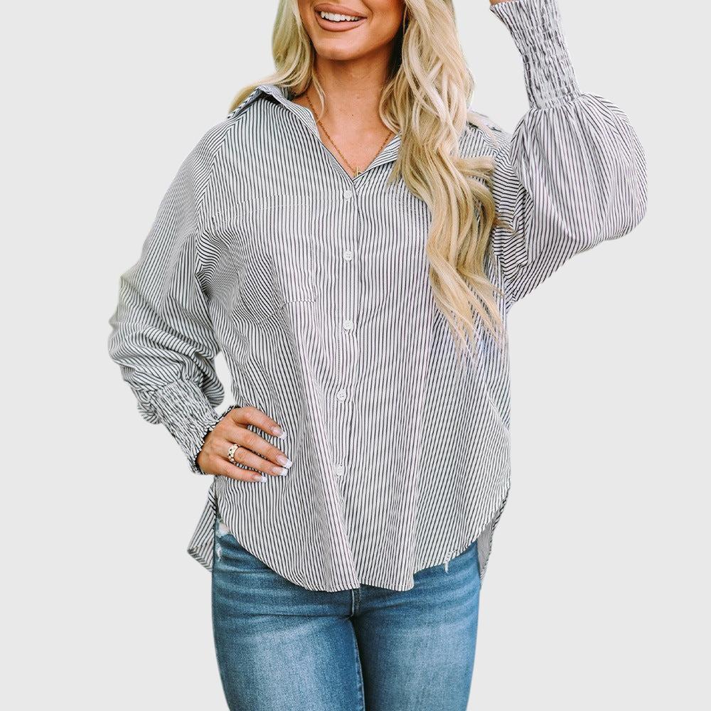Maude - Chemise de Tous les Jours à Coupe Décontractée