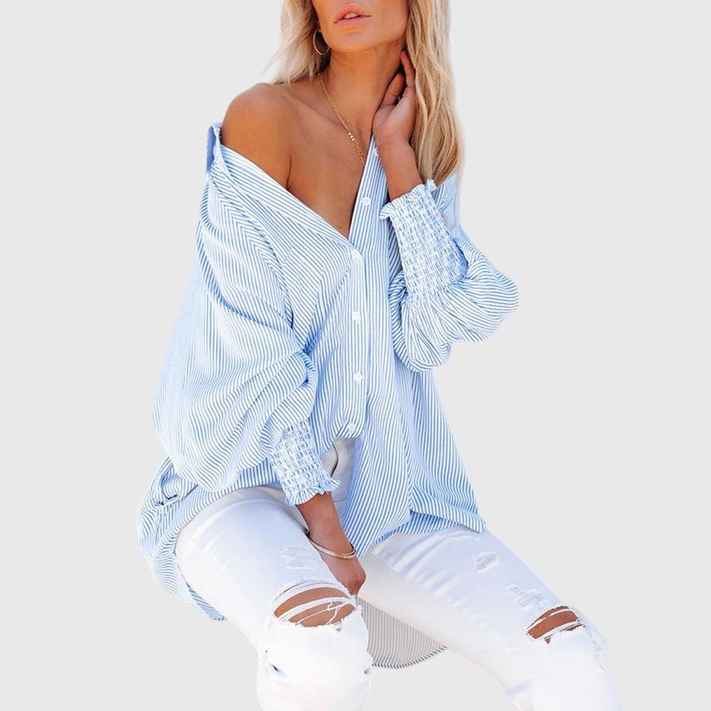Maude - Chemise de Tous les Jours à Coupe Décontractée