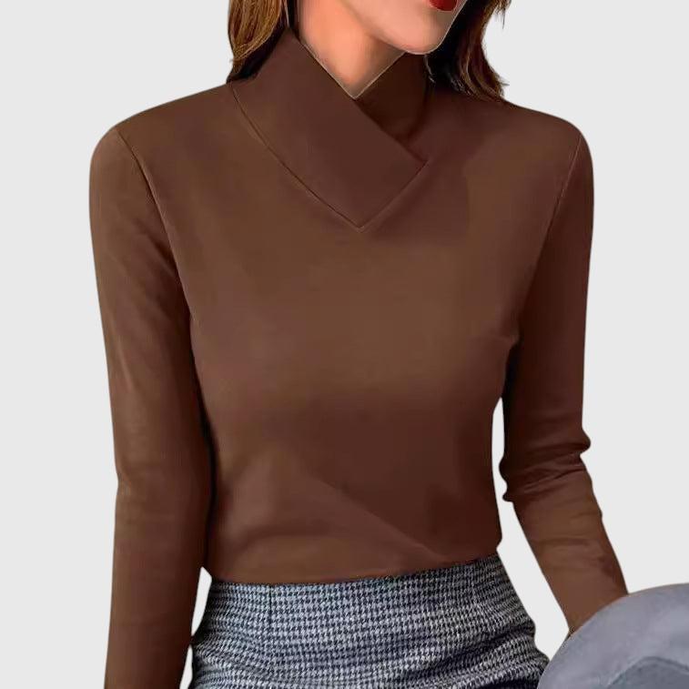 Liora - T-shirt Col Roulé Chic