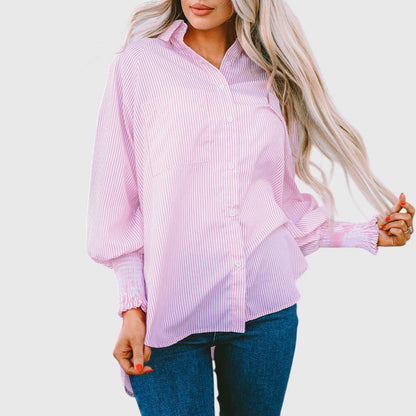 Maude - Chemise de Tous les Jours à Coupe Décontractée