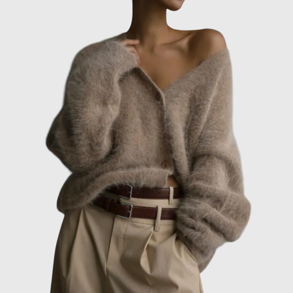 Luna - Cardigan En Cachemire Élégant