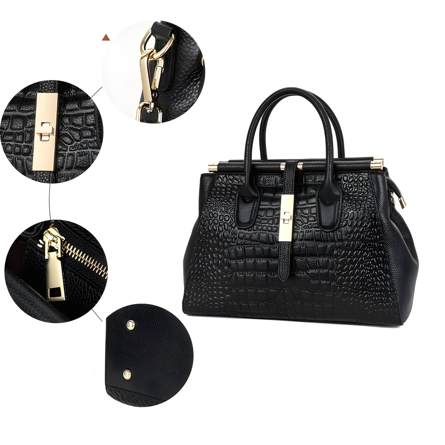 Sac à main Elysian Croc