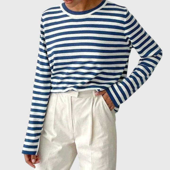 Nicole - Pull Rayé Chic