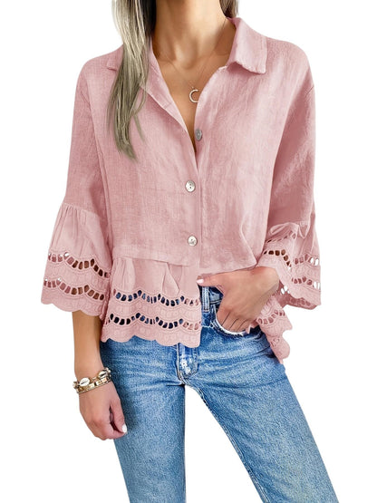 Emily - Blouse Aérée Chic